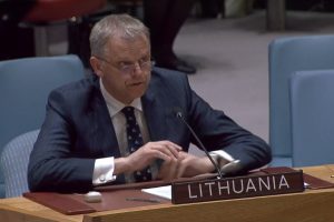 Lietuva prašo JT pripažinti Baltarusiją pažeidus tarptautinę teisę dėl „Ryanair“ lėktuvo