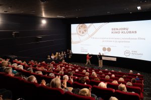 „Kino pavasaryje“ radosi erdvė senjorų kino klubui – pristatyta meilės tragikomedija