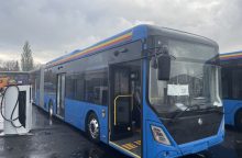 Pabaigtas 13 elektra varomų autobusų įsigijimo projektas