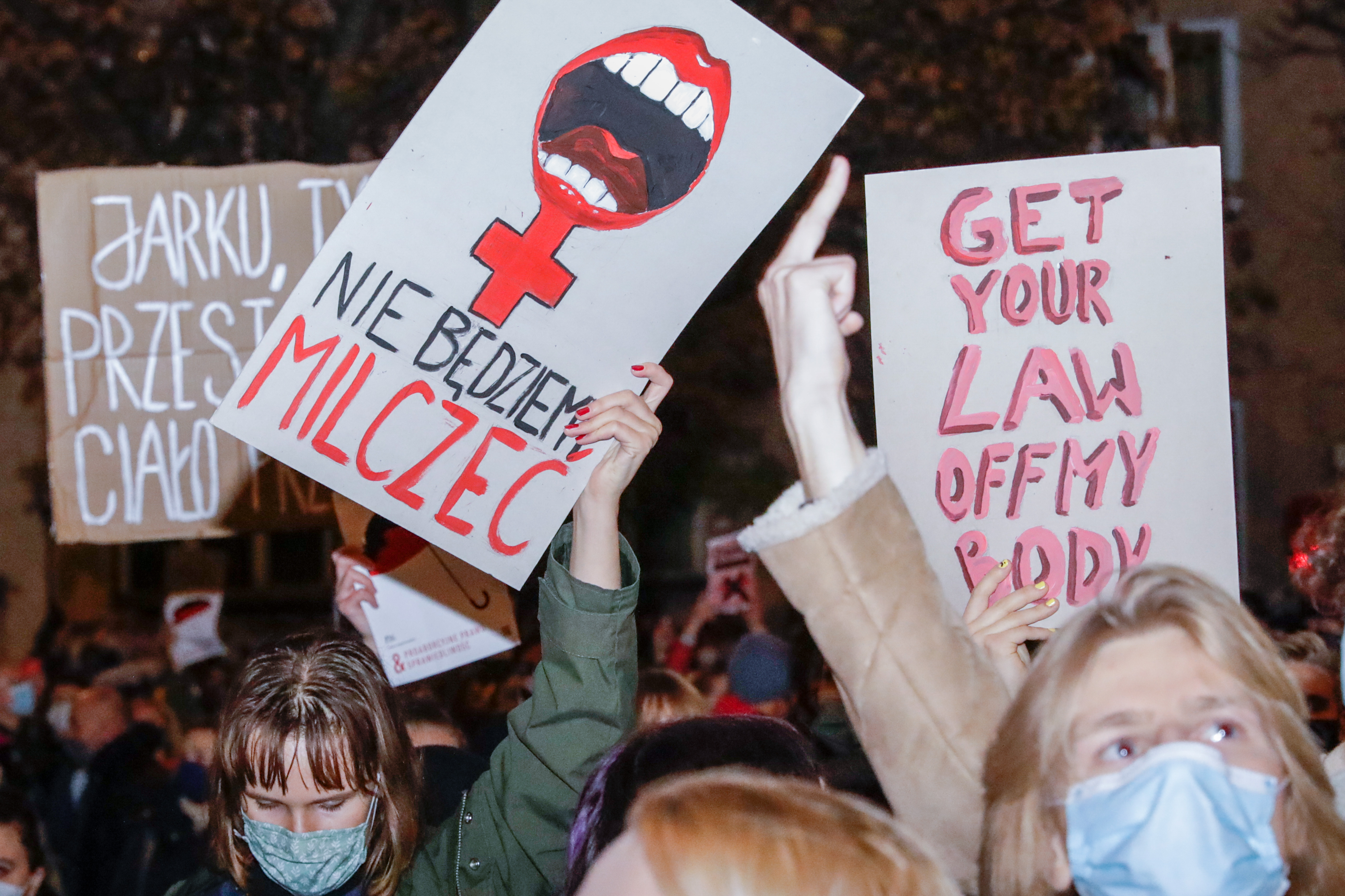 Lenkijoje Tesiasi Protestai Pries Beveik Visiska Abortų Draudima Kl Lt