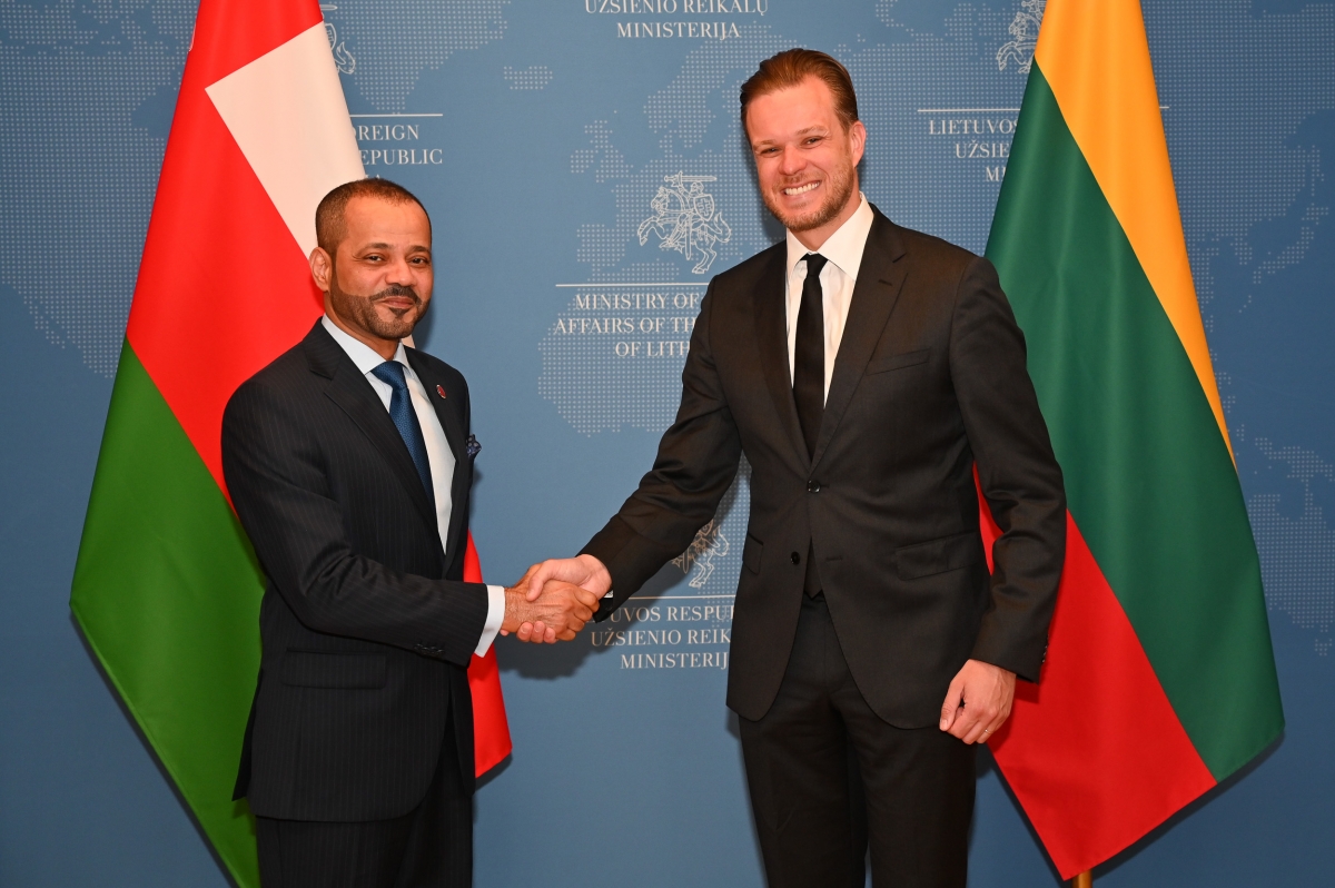 G. Landsbergis: Litwa i Oman będą dążyć do bliższej współpracy