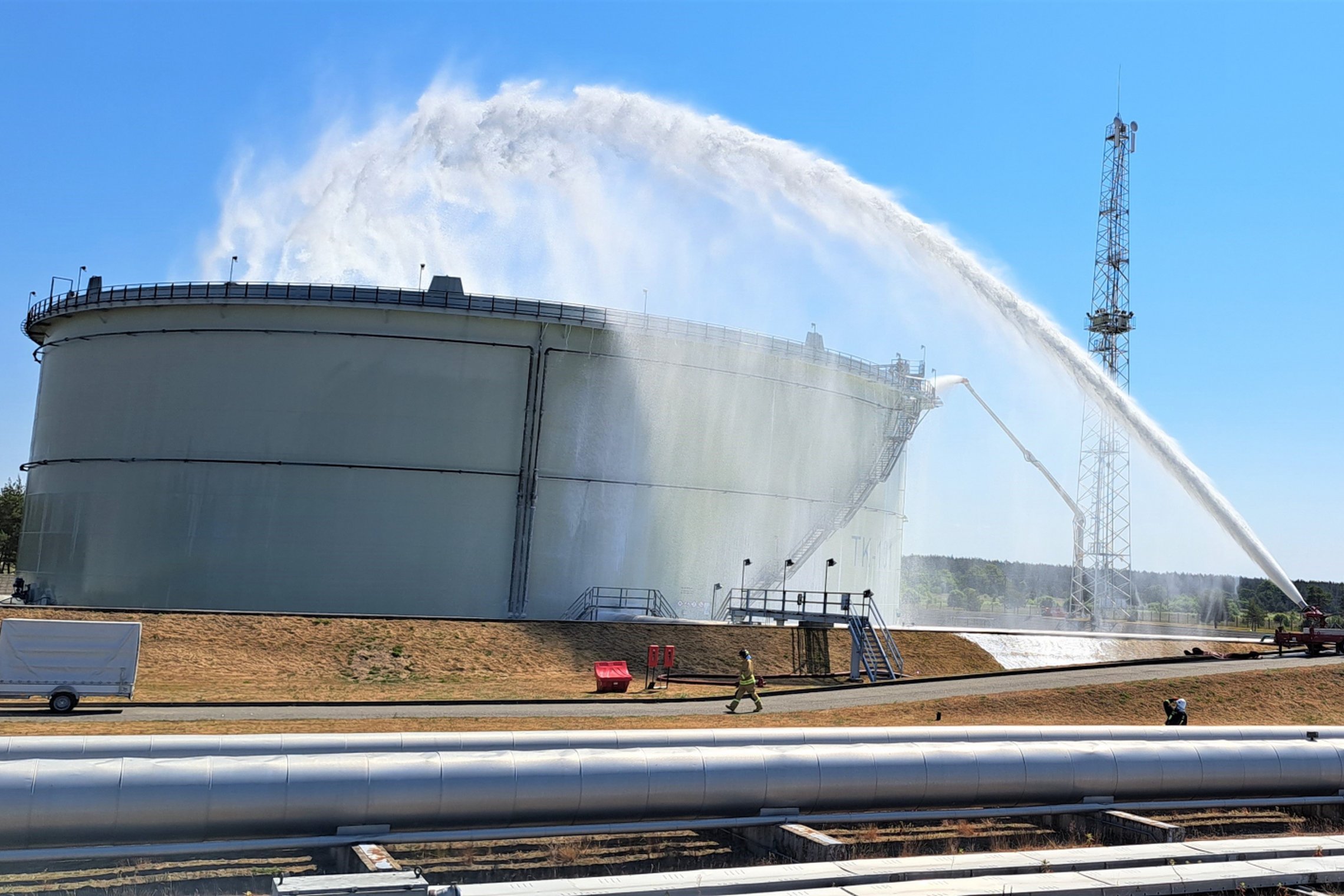 Butinge Oil Terminal – Firefighters Exercise