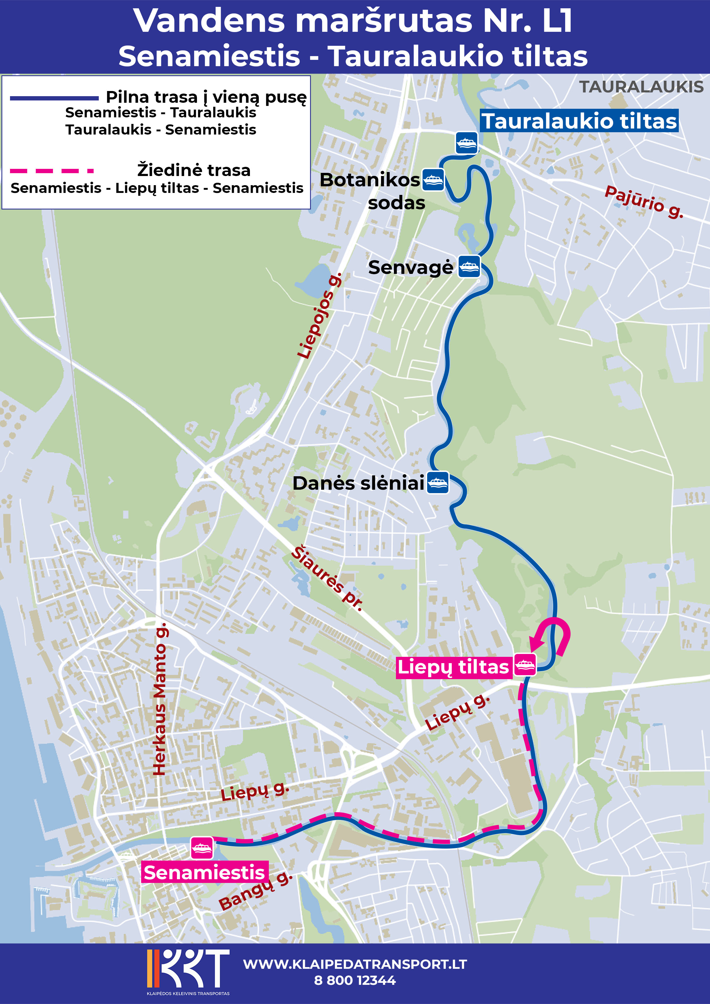 Saturday – a water bus start