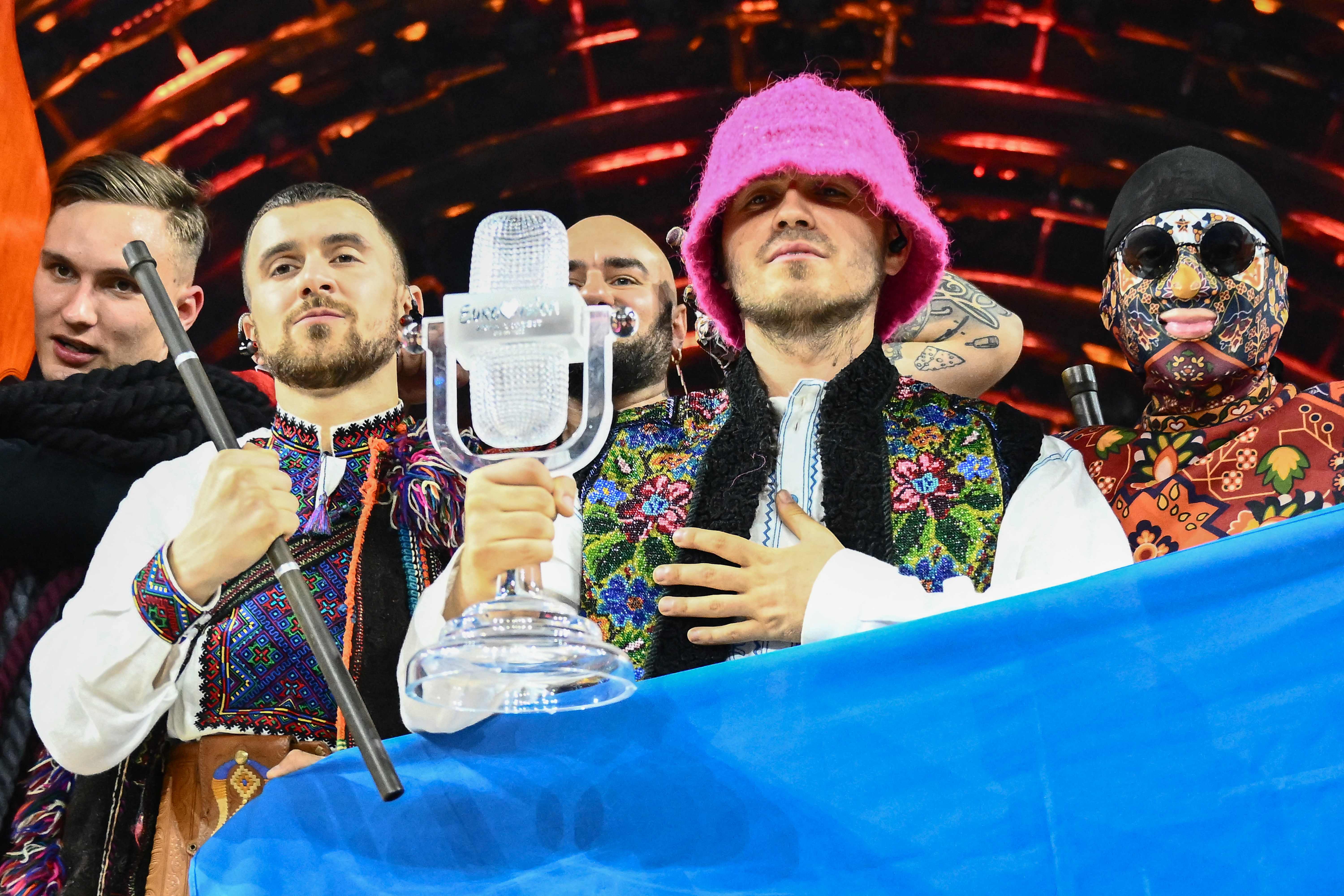 I vincitori dell’Eurovision Song Contest 2022 sono rappresentanti dell’Ucraina