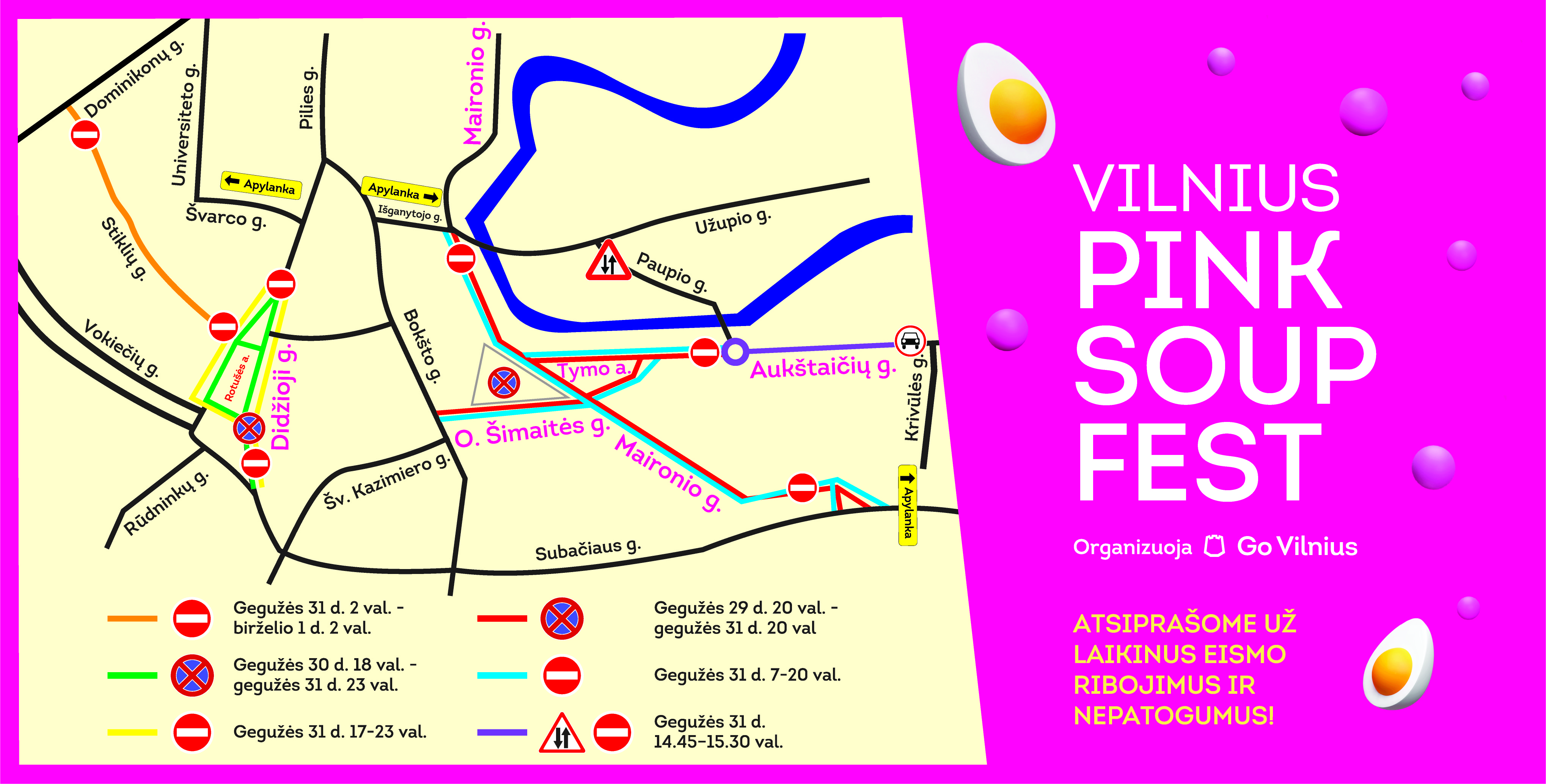 The Cold Barbecue Festival is returned to Vilnius – expected traffic restrictions and changes in public transport
