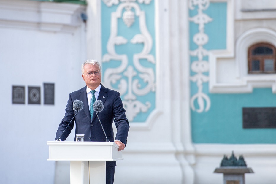 G. Nausėda: domniemana śmierć J. Prigožina niewiele zmienia, nie poprawia sytuacji w zakresie bezpieczeństwa