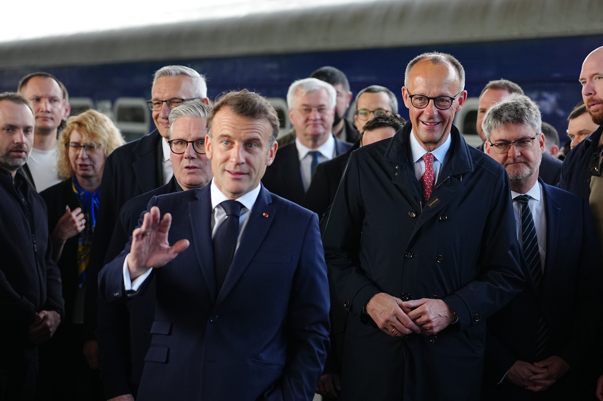 A series of European leaders came to Kyjiv