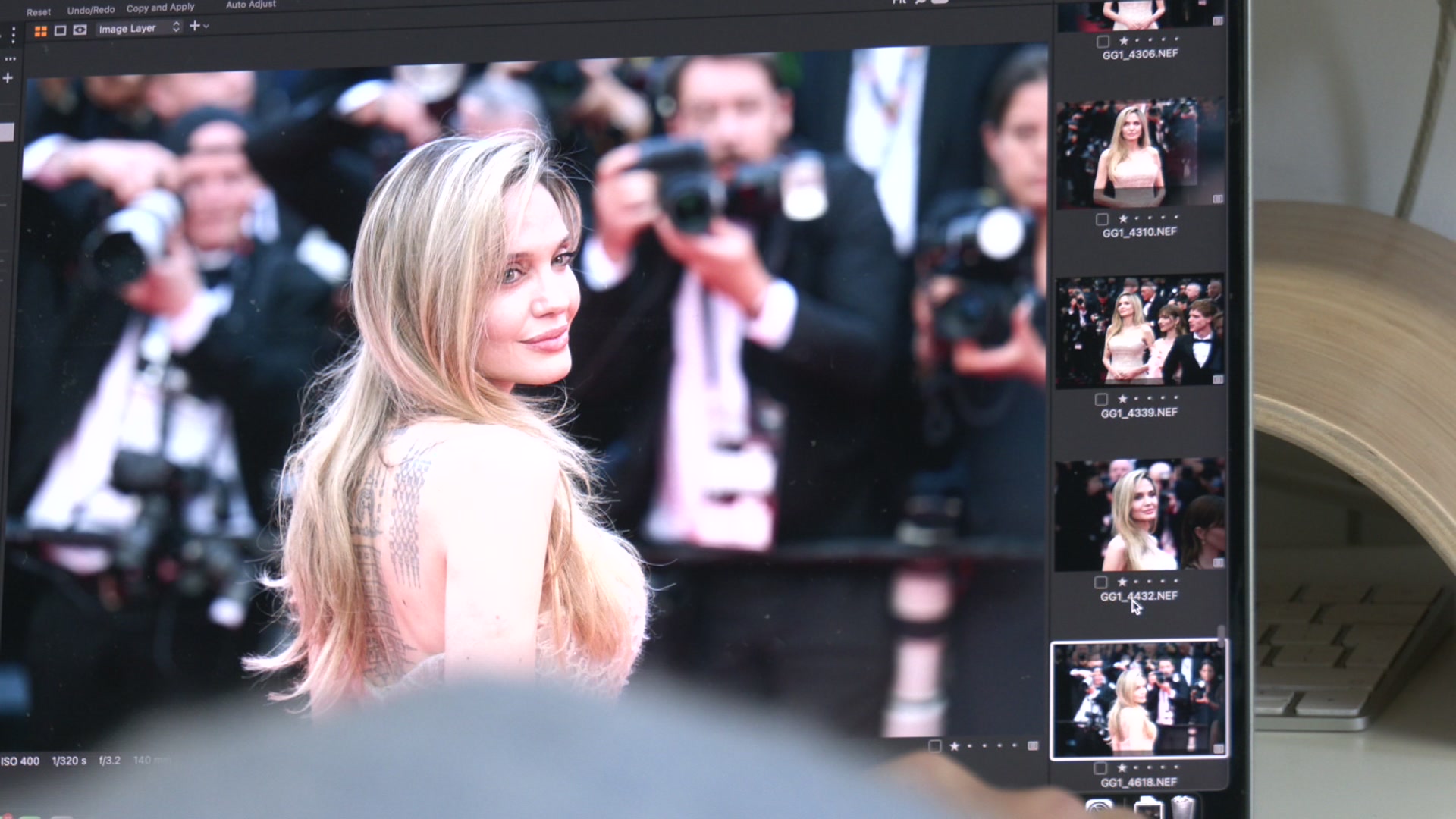 A photographer who worked at the Cannes Festival: That moment was impressive