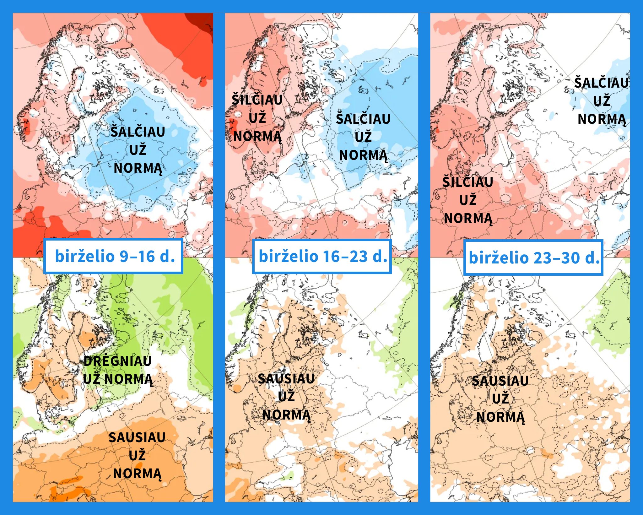 Long -term June forecast: What are the weather ahead?