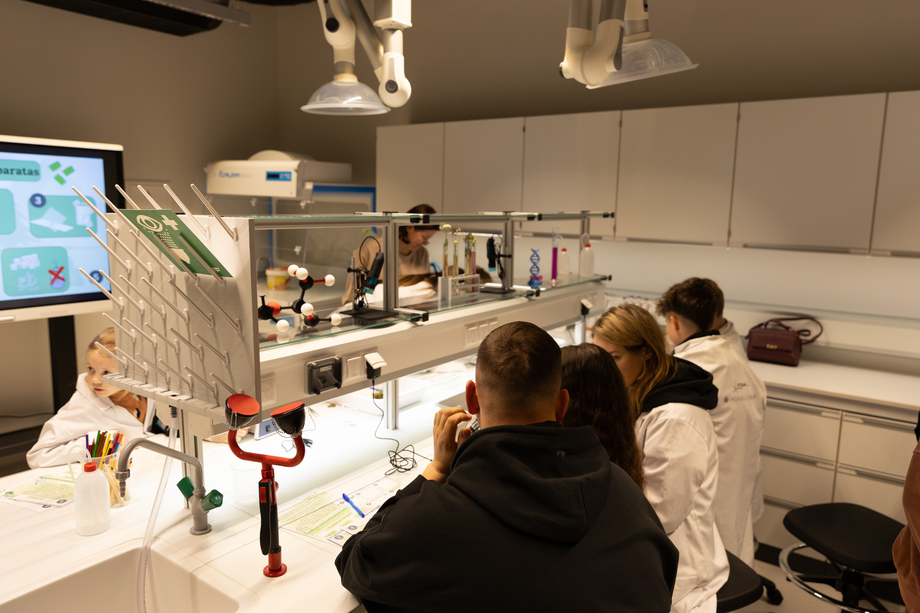 The Nemunas Island opened the door of the laboratory
