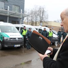 Vilniaus policiją pasiekė nauji autobusiukai