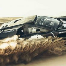 „Peugeot“ pristatė savo naują Dakaro ralyje dalyvausiantį „2008 DKR16“