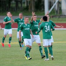 A lyga: Laikinosios sostinės derbyje triumfavo „Kauno Žalgiris“