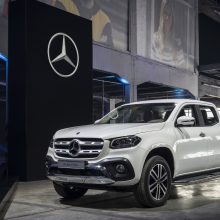 Pristatytas pirmasis „premium“ pikapas – „Mercedes-Benz“ X klasė