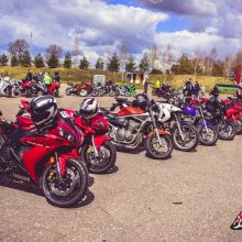 Paskutinį balandžio savaitgalį „Nemuno žiede“ karaliaus motociklistai