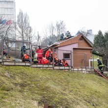 Tragedija Tunelio gatvėje: iš gaisro išnešti du mažamečiai neišgyveno