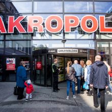 Kauno „Akropolyje“ – neeilinis sujudimas