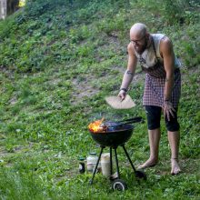 V. Putvinskio gatvės dienos renginiai persikėlė į kiemus ir skverus