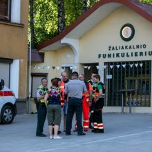 Paaiškėjo, kas kaltas dėl avarijos Žaliakalnio funikulieriuje