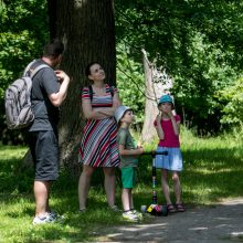 Ąžuolyno parkas kauniečiams atskleidė gamtos paslaptis