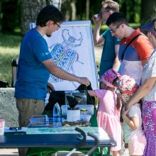 Ąžuolyno parkas kauniečiams atskleidė gamtos paslaptis