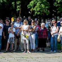 Istorinės Prezidentūros kiemelyje – leitenantų priesaika