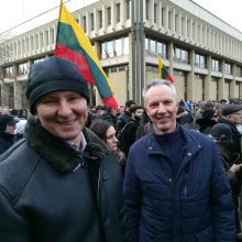 A. Tapinas atskleidė, kokių veiksmų imsis po protesto