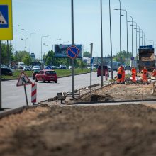 Šilainiuose atsiras naujas pėsčiųjų ir dviračių takas