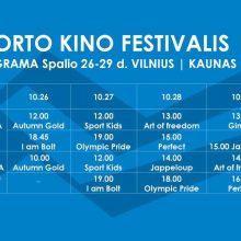 Elitiniai sportininkai atidarys „Sporto kino festivalį“