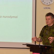 Apžvelgta Lietuvos kariuomenės veikla ir krašto apsaugos aktualijos