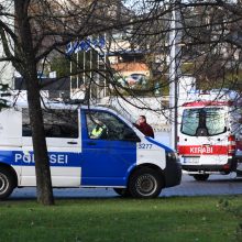 Talino centre policija nušovė peiliais ginkluotą vyrą