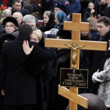 Rusija ir pasaulis atsisveikino su nužudytu Kremliaus kritiku B. Nemcovu