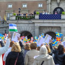 Švedijoje iškilmingai švenčiamas karaliaus 70-asis gimtadienis