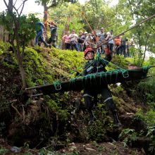 Nikaragvą supurtė žemės drebėjimas, žuvo moteris