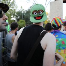 Jeruzalėje tūkstančiai žmonių dalyvavo homoseksualų parade