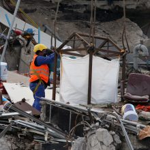 Pietų Meksikoje – dar vienas stiprus žemės drebėjimas
