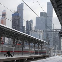 Maskvoje dėl didžiulės pūgos vėluoja skrydžiai, vaikams leista neiti į mokyklas