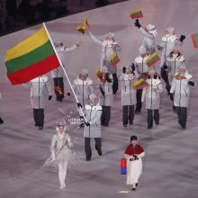 Prezidentė stebėjo Pjongčango olimpinių žaidynių atidarymą