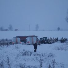 Maskvos regione sudužo keleivinis lėktuvas, 71 žmogui galimybių išgyventi nebuvo