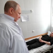 V. Putinas dėl tragiško gaisro kaltina nusikalstamą aplaidumą
