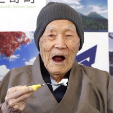 Seniausiu pasaulyje vyru pripažintas 112 metų japonas