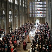 Princas Harry ir M. Markle paskelbti vyru ir žmona