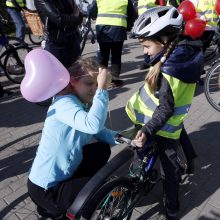 Nuo širdies ligų gydytojai ir jų pacientai spruko dviračiu