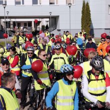 Nuo širdies ligų gydytojai ir jų pacientai spruko dviračiu