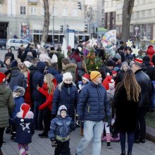 Pamatykite pirmieji: Atgimimo aikštėje išdygo eglučių miškas