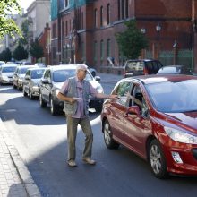 Minia piketuotojų reiškė nepasitenkinimą Atgimimo aikštės projektu