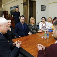 Ukrainiečius iš Donecko srities domino Klaipėdos savivalda