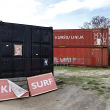 Dėl konteinerių pajūryje – popierinis karas