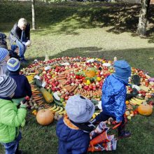 Uostamiesčio darželinukams dovanojo šiltnamį