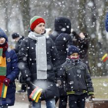 Nepriklausomybės šventėje Klaipėdoje – dangaus akibrokštas